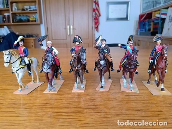 Jeux Anciens: SOLDADO DE PLOMO - 54MM JOS&Eacute; ALMIRALL - GENERALES ESPA&Ntilde;OLES Y FERNADO VII (CASTA&Ntilde;OS, PALAFOX, ETC )