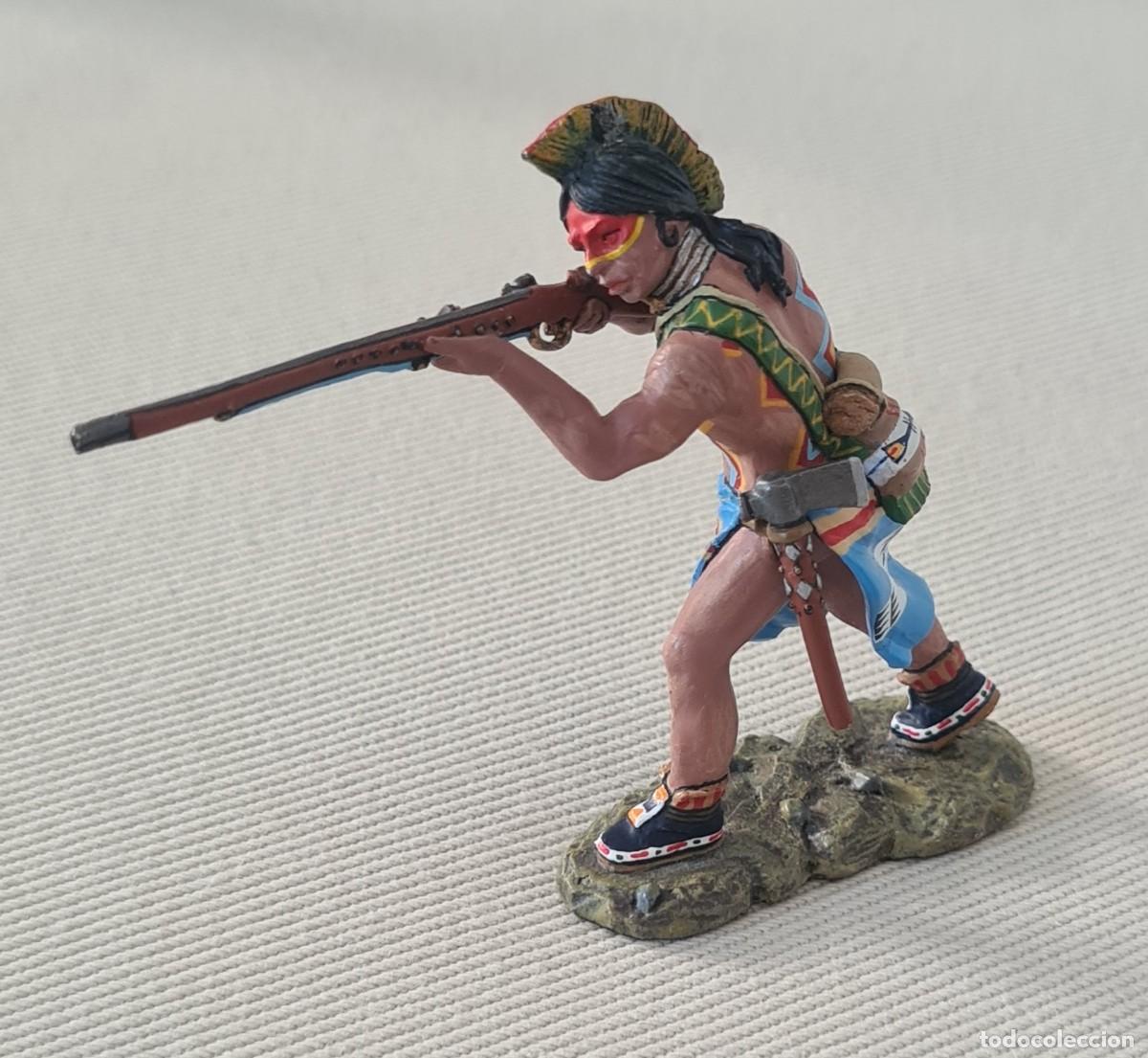 Jogos Antigos: KING & COUNTRY THE REAL WEST TRW016 WARRIOR FIRING MUSKET (RETIRED)