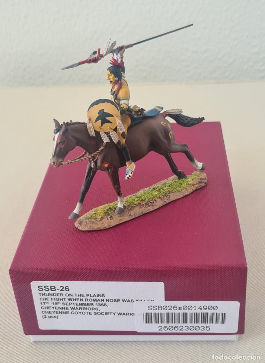 Jogos Antigos: JOHN JENKINS DESIGN THUNDER ON THE PLAINS SSB-26 CHEYENNE COYOTE SOCIETY WARRIOR (NO KING & COUNTRY)