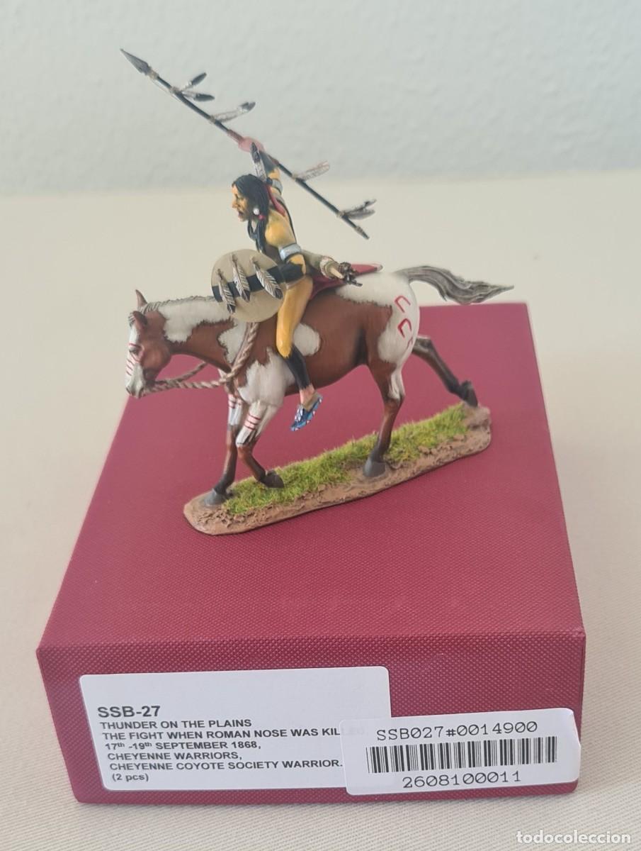 Jogos Antigos: JOHN JENKINS DESIGN THUNDER ON THE PLAINS SSB-27 CHEYENNE COYOTE SOCIETY WARRIOR (NO KING & COUNTRY)