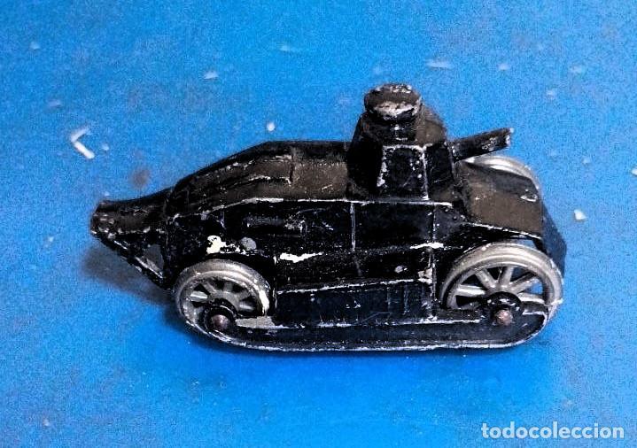 Juguetes antiguos: antiguo tanque renault a&ntilde;os 40 en metal marca Johillcotoy, raro