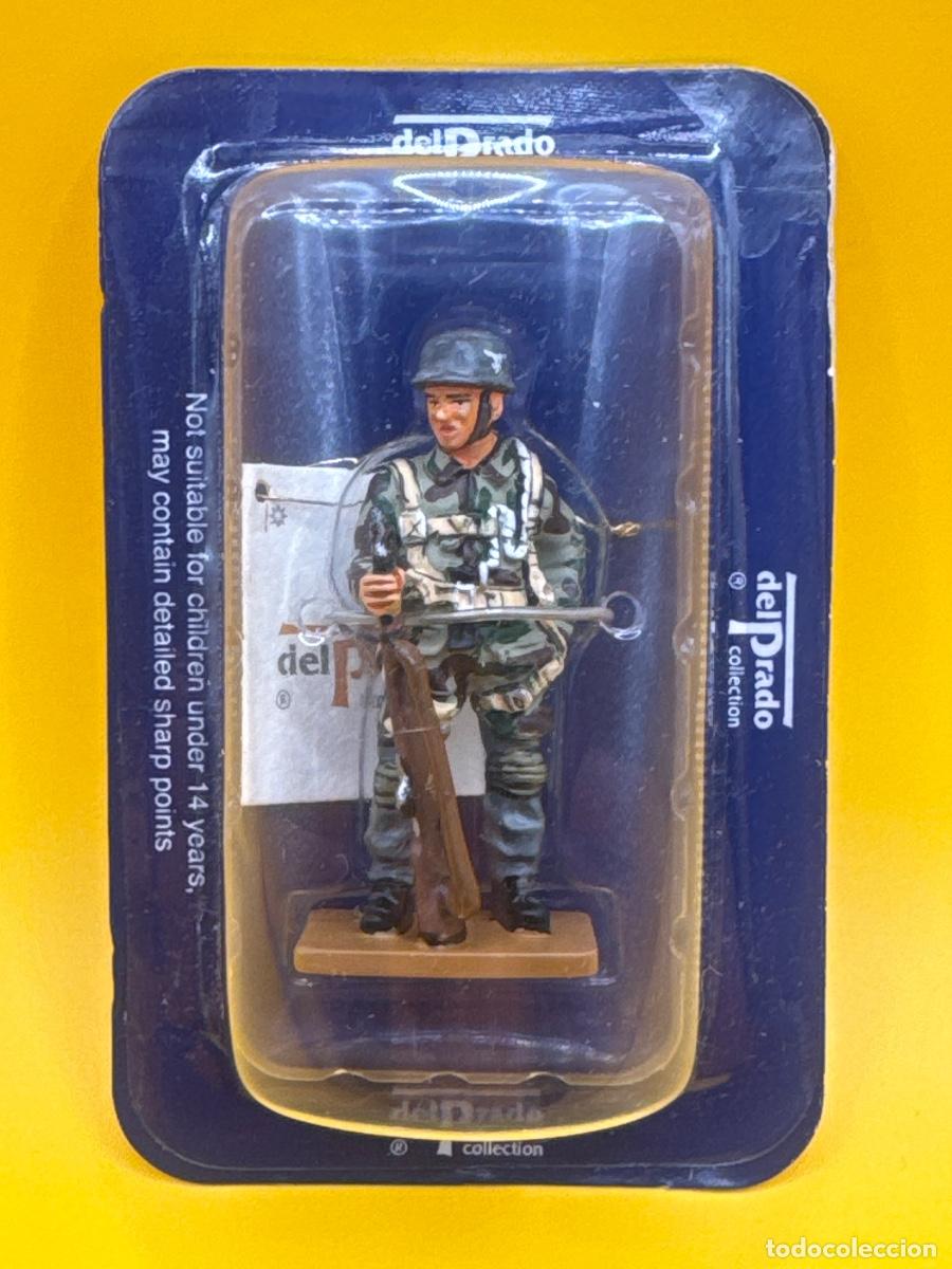Jogos Antigos: Soldados plomo Ed. DEL PRADO:paracaidista paratrooper, Germany, 1944.