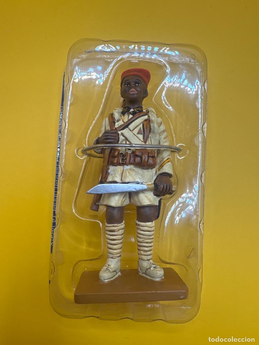 Juguetes antiguos: TIRADOR SENEGALES GABON 1940 EJERCITO DE LIBERACION - DEL PRADO