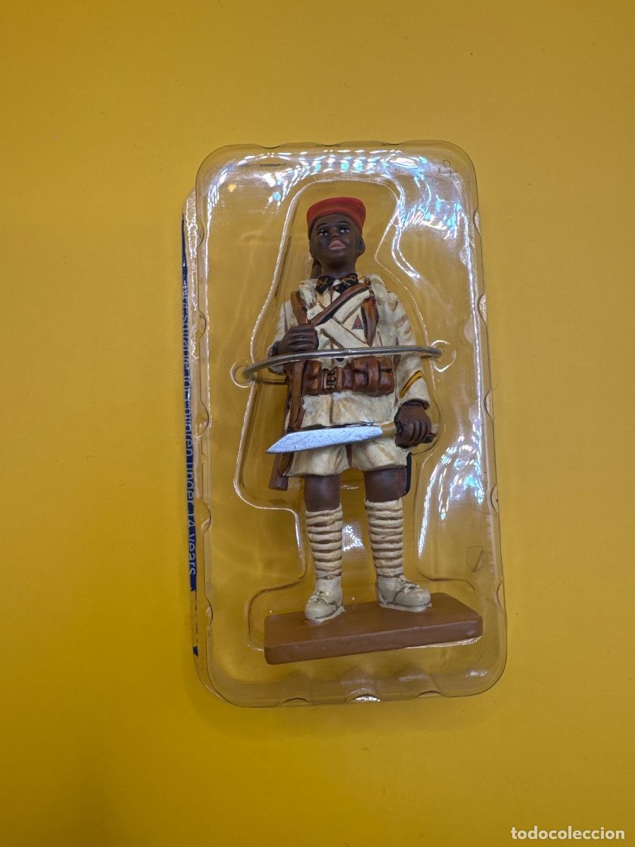 Juguetes antiguos: TIRADOR SENEGALES GABON 1940 EJERCITO DE LIBERACION - DEL PRADO