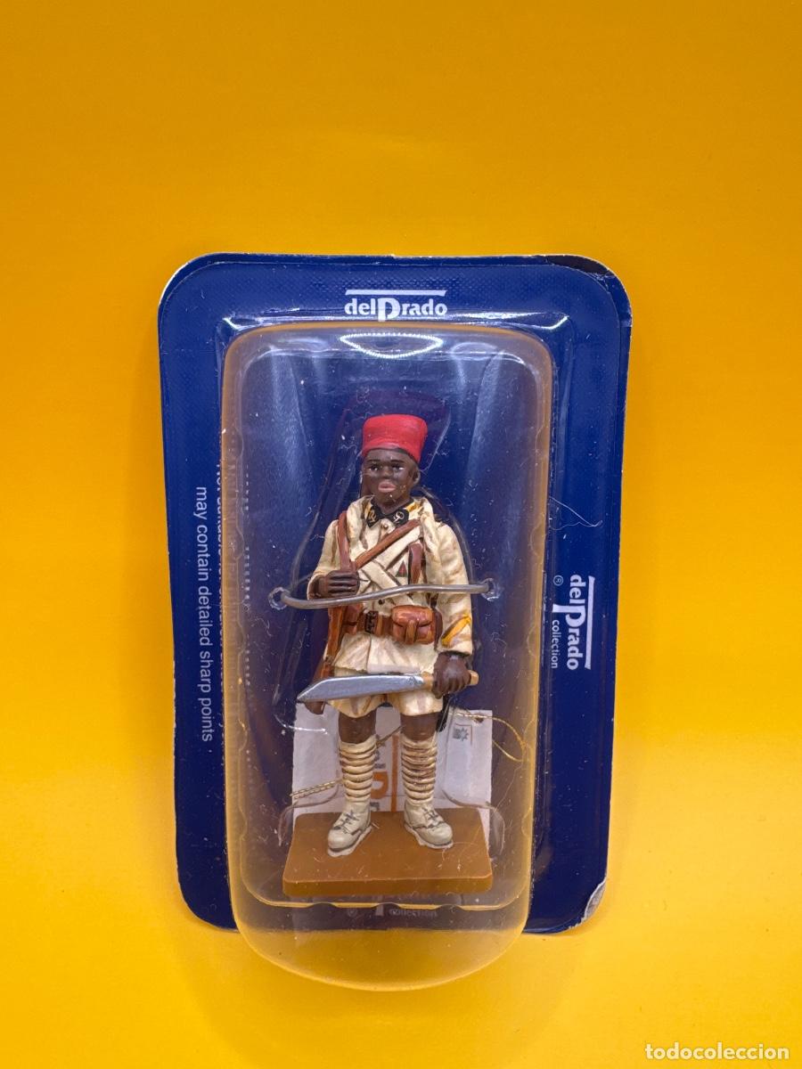 Juguetes antiguos: TIRADOR SENEGALES GABON 1940 EJERCITO DE LIBERACION - DEL PRADO
