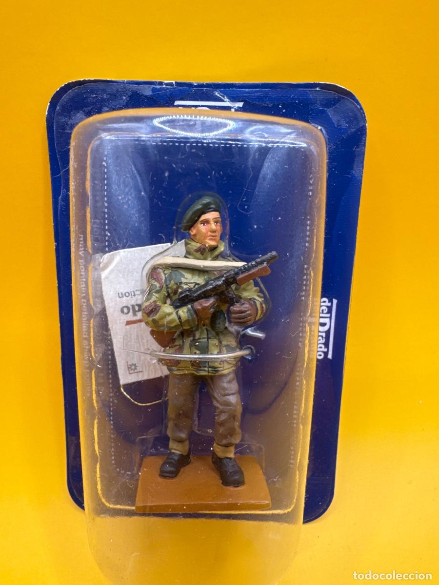 Juguetes antiguos: Sergeant Army Commandos Uk-1944/45 Del Prado Collection