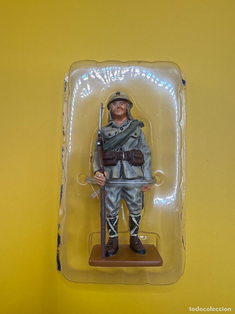 Juguetes antiguos: Soldados plomo Ed. DEL PRADO: soldier japanese army, Jap&oacute;n, 1944-45.