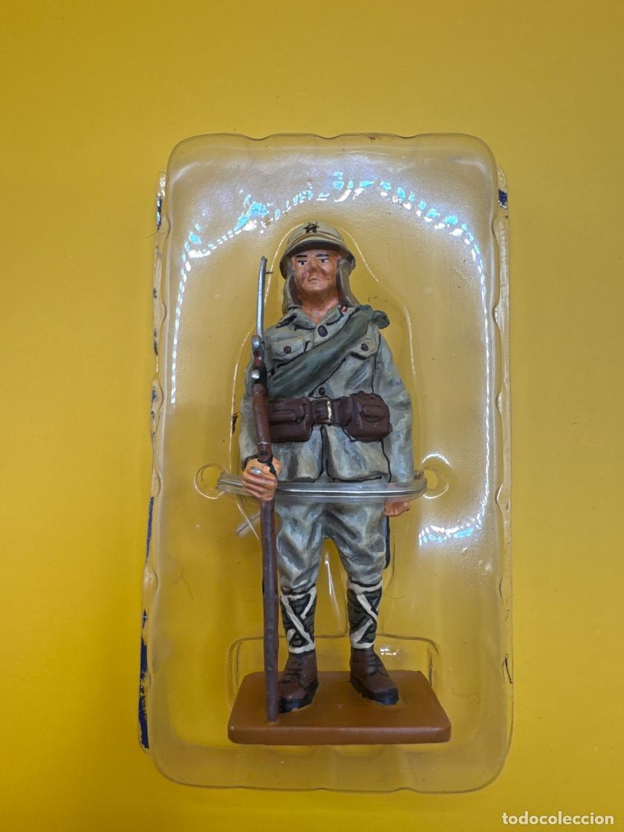 Juguetes antiguos: Soldados plomo Ed. DEL PRADO: soldier japanese army, Jap&oacute;n, 1944-45.