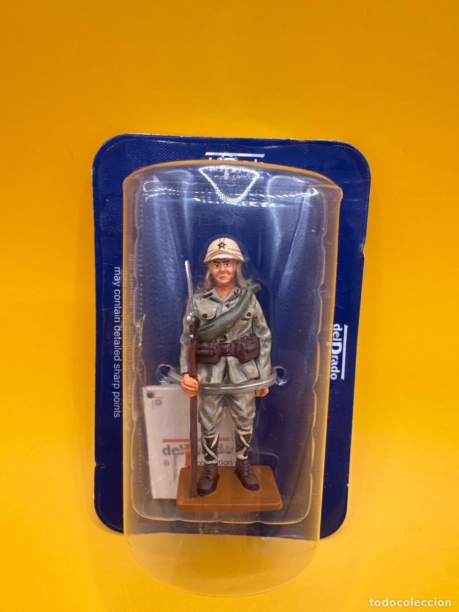 Juguetes antiguos: Soldados plomo Ed. DEL PRADO: soldier japanese army, Jap&oacute;n, 1944-45.