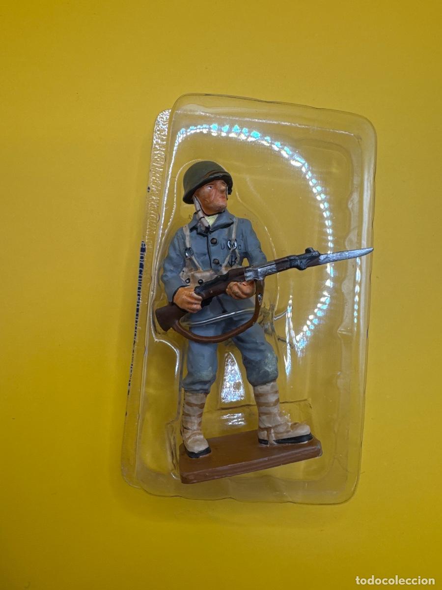 Juguetes antiguos: Soldados plomo Ed. DEL PRADO: cpt. marinnes Guadalcanal, USA, 1942.