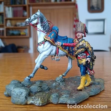 Juguetes antiguos: SOLDADO DE PLOMO - GENERAL PRUSIANO HANS J. VON ZIETEN - ARMY HOUSE - SOLDADITO FIGURA 54MM