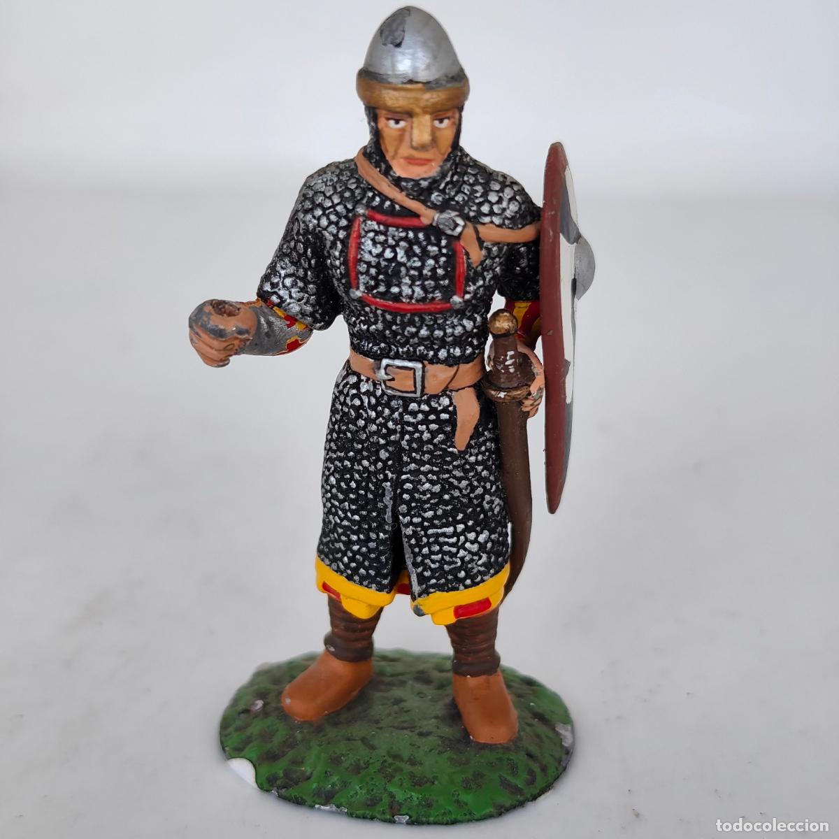 Juguetes antiguos: GUERRERO SAJ&Oacute;N (SIGLO IX). COLECCI&Oacute;N FRONTLINE ALTAYA GUERREROS MEDIEVALES