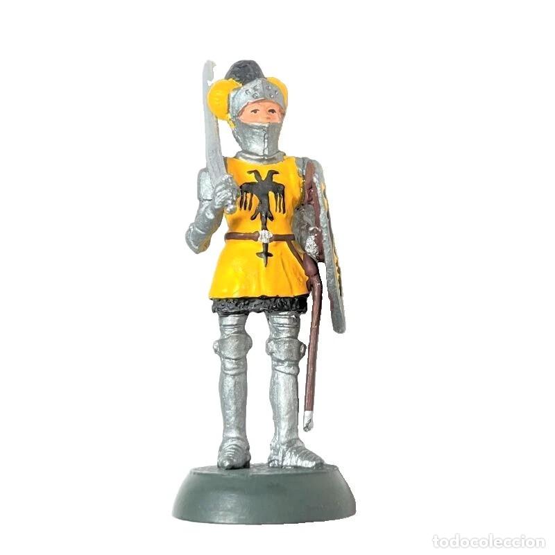 Jogos Antigos: METAL & SOUL GEO-006. SOLDADO GERMANO EN PLOMO, CON ESTUCHE, SIGLO XV. ANTIGUA MARCA ALMIRALL PALOU