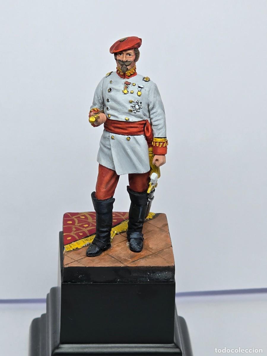 Juguetes antiguos: Figura General Carlista 1873