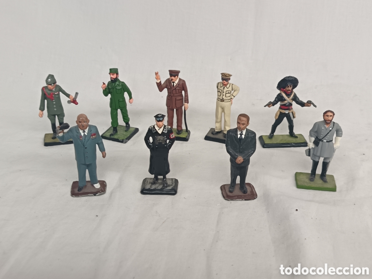 Juguetes antiguos: FIGURITAS DE PLOMO, ALYMER, PERSONAJES HISTORICOS, SOLDADITOS,,