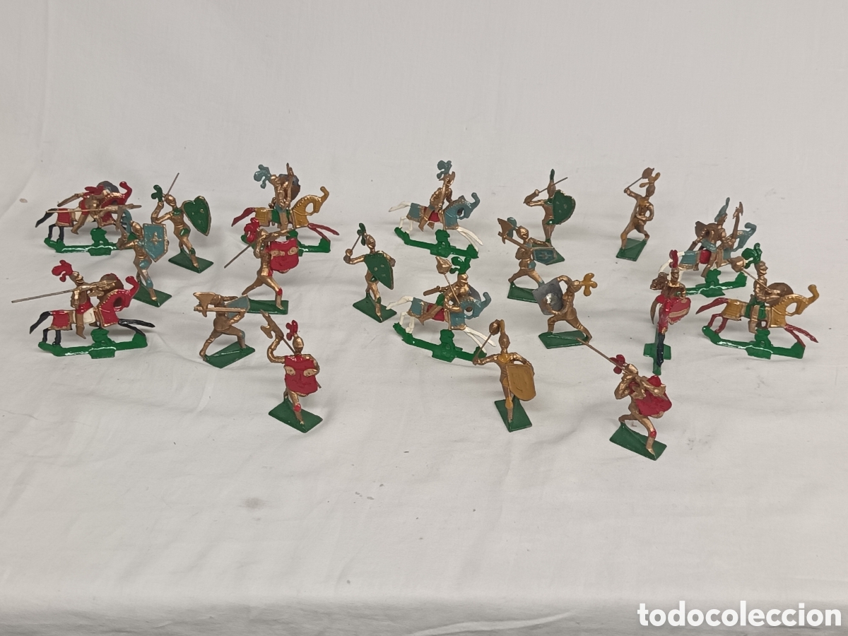 Juguetes antiguos: LOTE DE FIGURAS DE PLOMO, SOLDADITOS