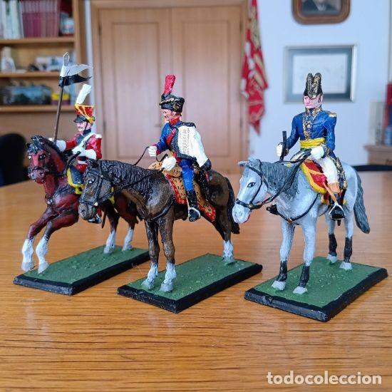 Juguetes antiguos: SOLDADO DE PLOMO - ALYMER 54MM - NAPOLEONICOS - FRANCIA - 54 MM
