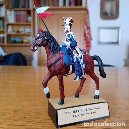 Juguetes antiguos: SOLDADO DE PLOMO - 54MM JOSE ALMIRALL - NAPOLEONICO - LANCERO POLACO (FRANCIA) - 54 MM