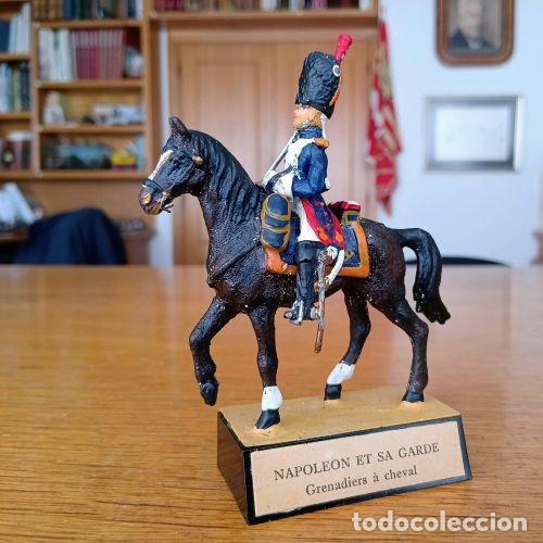 Juguetes antiguos: SOLDADO DE PLOMO - 54MM JOSE ALMIRALL - NAPOLEONICO - GRANADERO A CABALLO - 54 MM