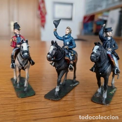 Juguetes antiguos: SOLDADO DE PLOMO - 30MM TRADITIO - STADDEN - ESTADO MAYOR BRITANICO WATERLOO