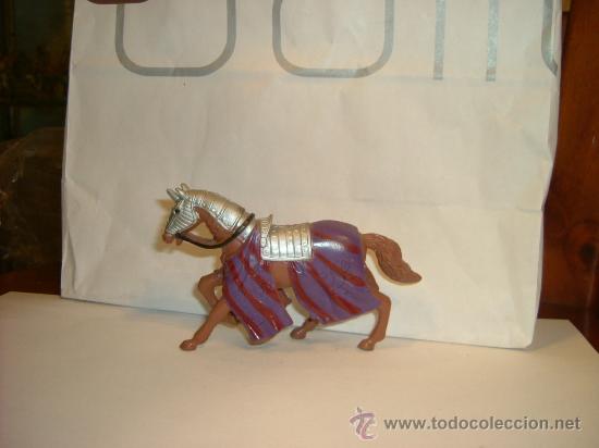 Juguetes antiguos: CABALLO MEDIEVAL-1:32 - Foto 1