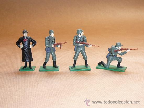 Juguetes antiguos: Soldaditos, Rommel y el ej&eacute;rcito alem&aacute;n - Foto 1
