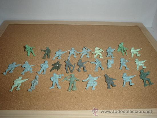 Juguetes antiguos: soldaditos de plastico - Foto 2