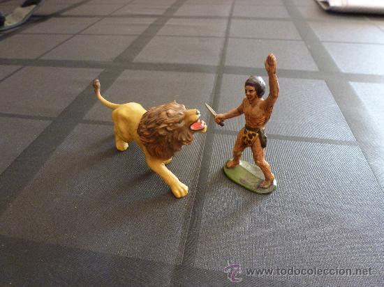 Juguetes antiguos: TARZ&Aacute;N EN PELIGRO. - Foto 1