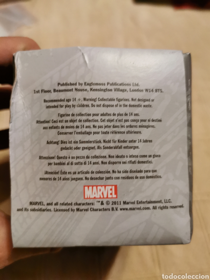 Juguetes antiguos: Marvel Crimson dynamo de plomo - Foto 3
