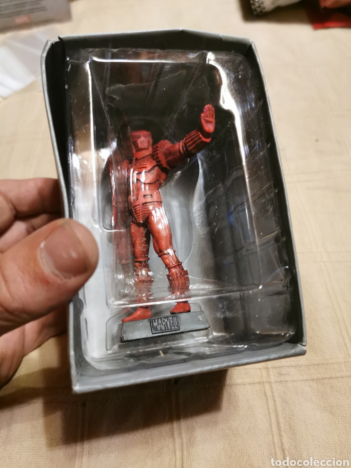 Juguetes antiguos: Marvel Crimson dynamo de plomo - Foto 4