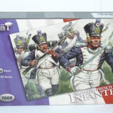 Jeux Anciens: 55- HÄT HAT 1:72 WATERLOO FRENCH LINE INFANTRY INFANTERIA REF. 7008 MODEL KIT 1/72 SCALE FIGURES. Lote 347141813
