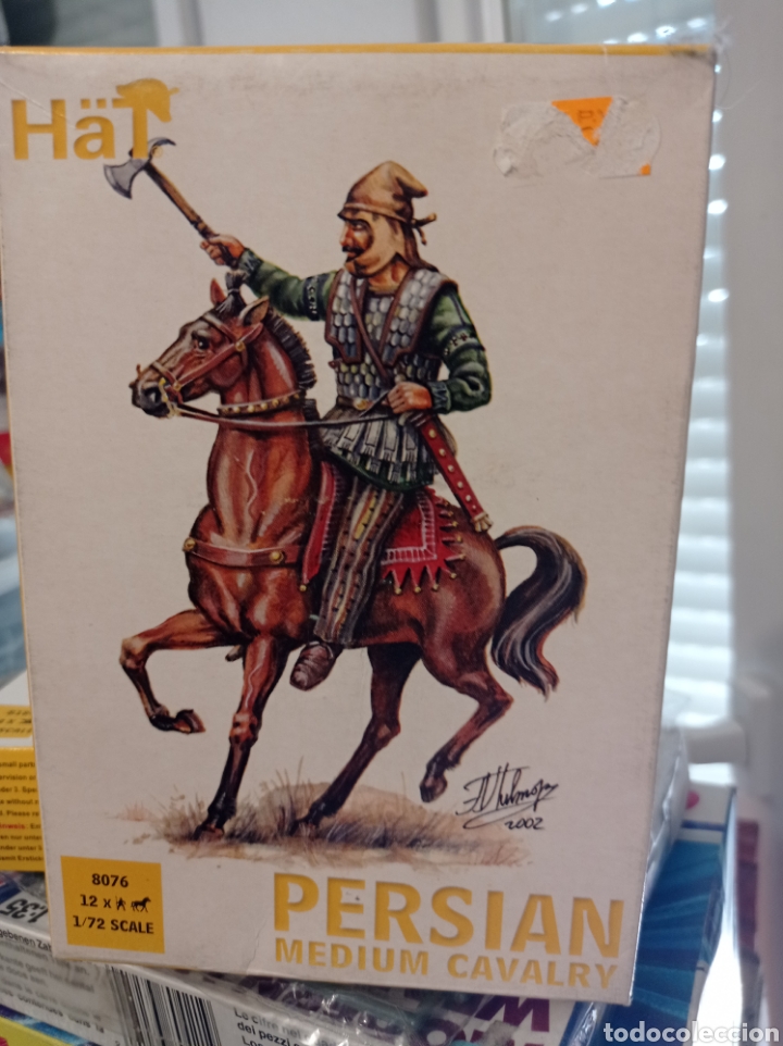 Juguetes antiguos: HAT - Persian medium cavalry. 1/72. 8076 - Foto 1