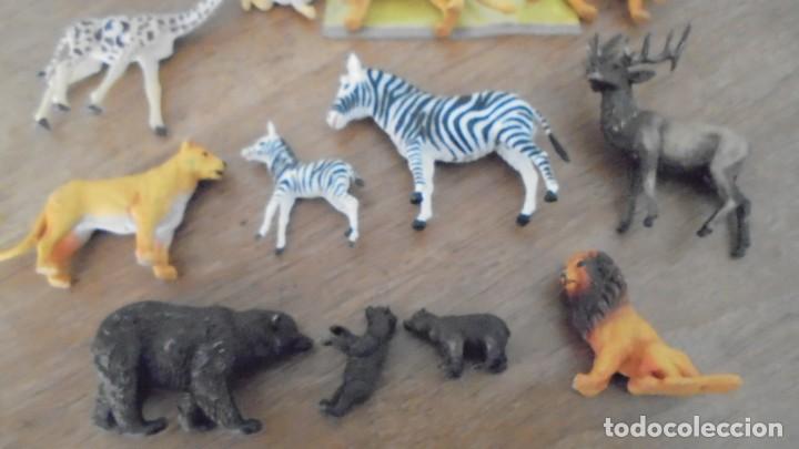 Juguetes antiguos: lote animales elastolin ougen - Foto 3