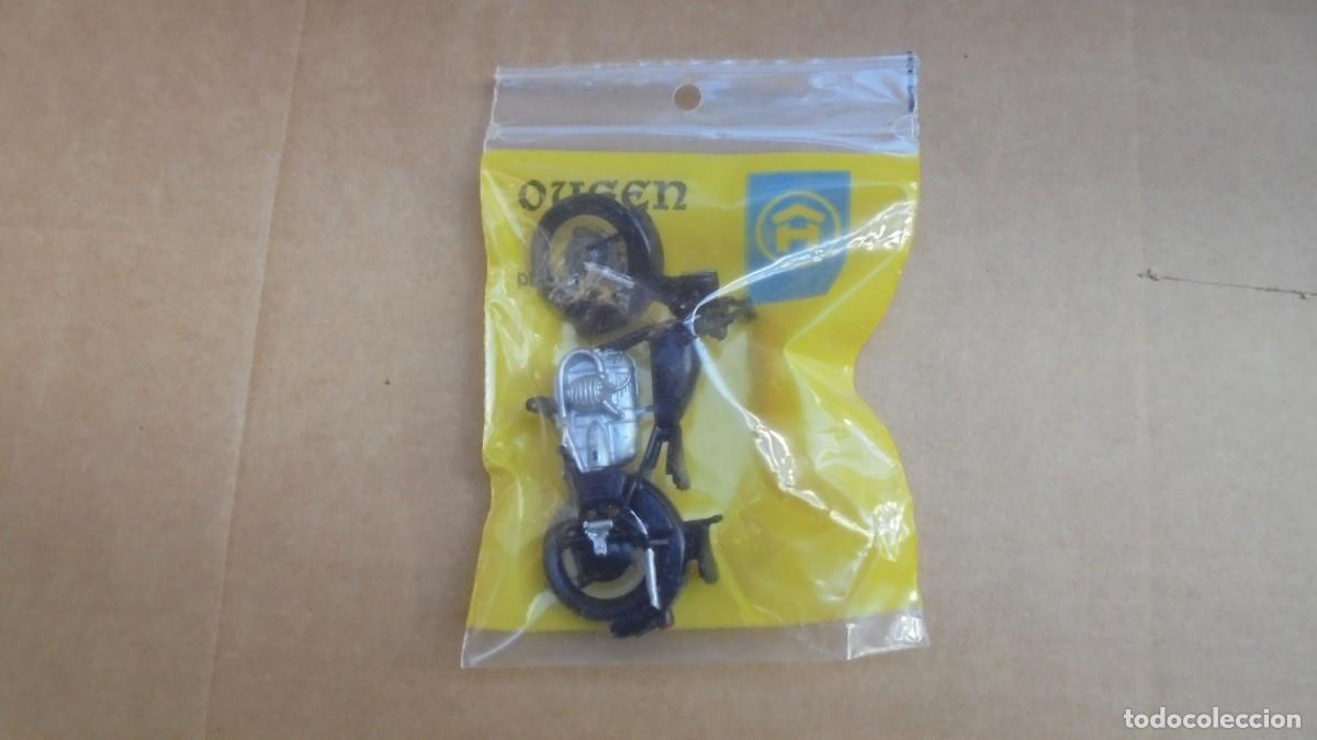 Juguetes antiguos: MOTO DE MARCA ELASTOLIN - Foto 1