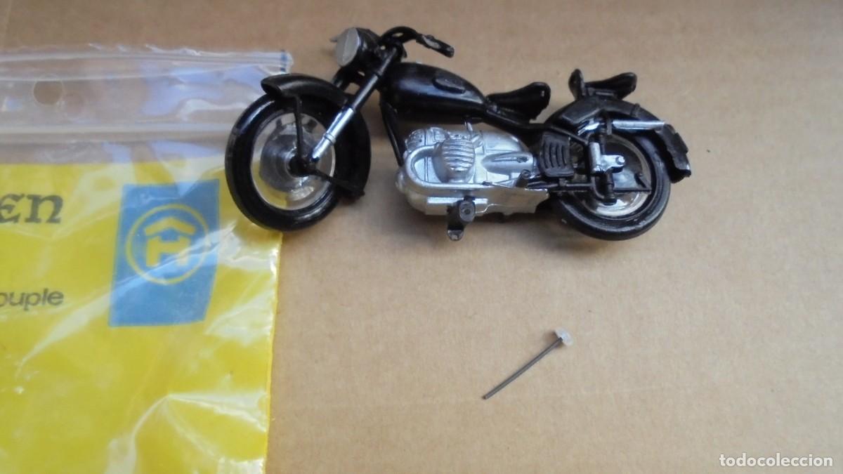 Juguetes antiguos: MOTO DE MARCA ELASTOLIN - Foto 3