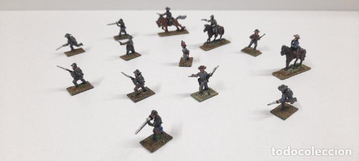 Juguetes antiguos: BATALLA DE GETTYSBURG . SOLDADOS DEL SUR - MINIATURA . POSIBLEMENTE PLOMO AL DETALLE