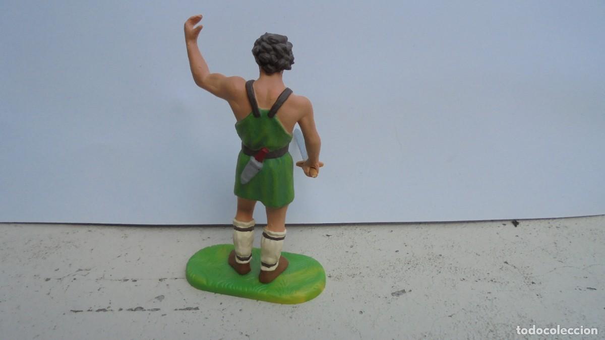 Juguetes antiguos: sodados medieval marca elastolin preiser - Foto 2