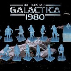 Juguetes Antiguos: LOTE DE 12 GUERREROS COLONIALES + 1 BLINDADO - FIGURAS BATTLESTAR GALACTICA DE 1980 - ESCALA 1/72