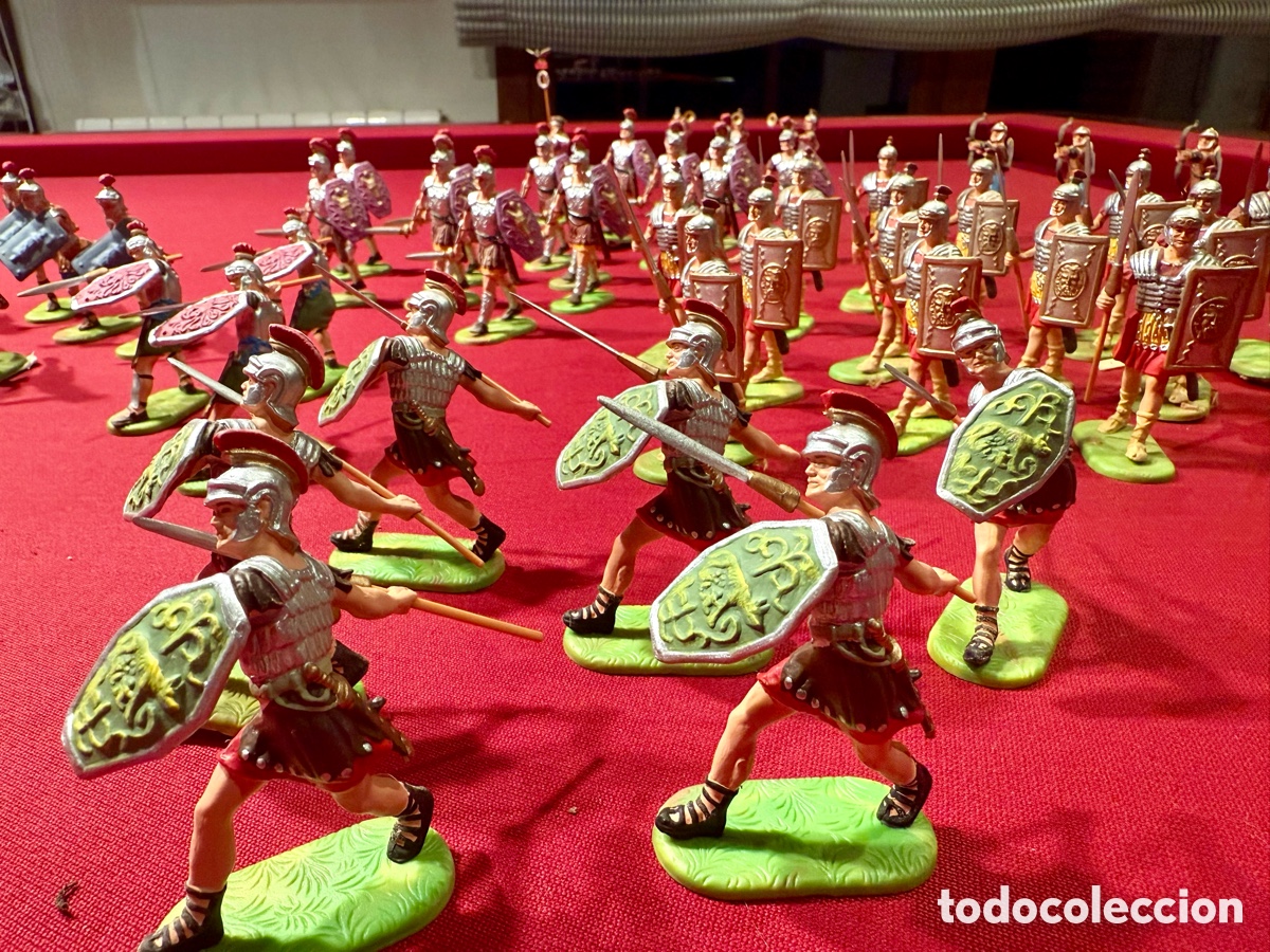 Juguetes antiguos: Legiones romanas. Preiser - Foto 4
