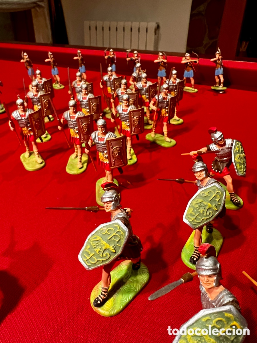 Juguetes antiguos: Legiones romanas. Preiser - Foto 9