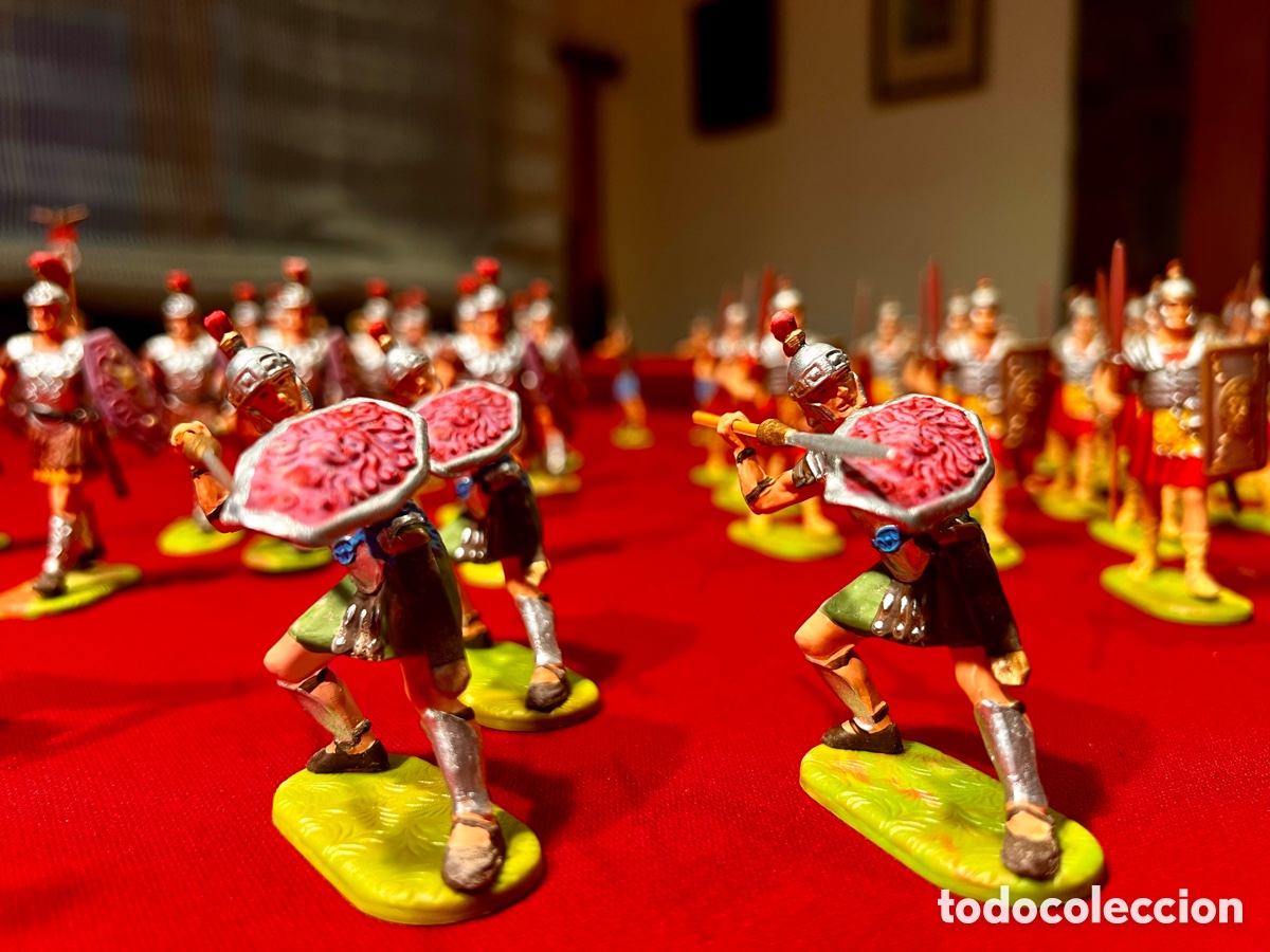 Juguetes antiguos: Legiones romanas. Preiser - Foto 11