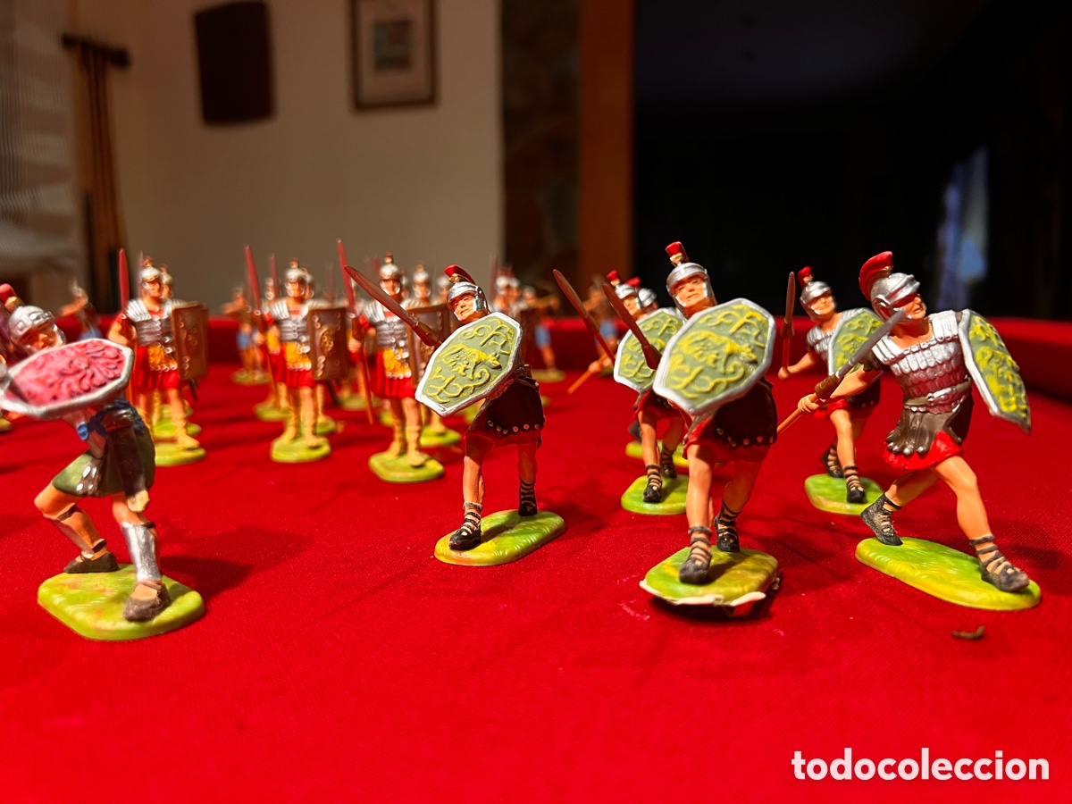 Juguetes antiguos: Legiones romanas. Preiser - Foto 12