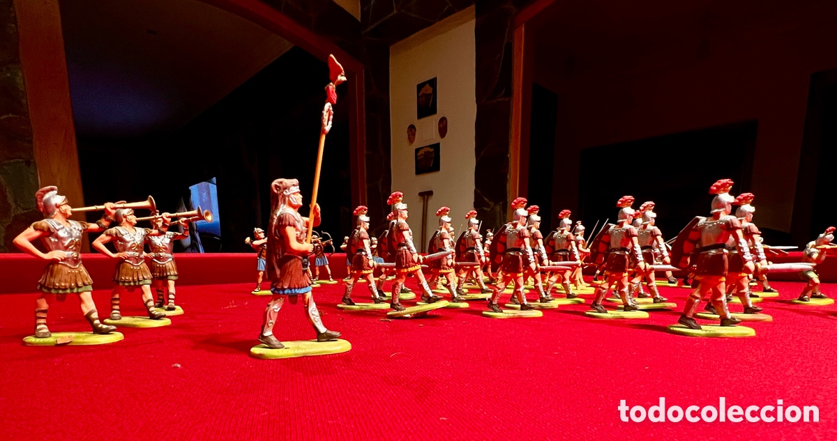 Juguetes antiguos: Legiones romanas. Preiser - Foto 14