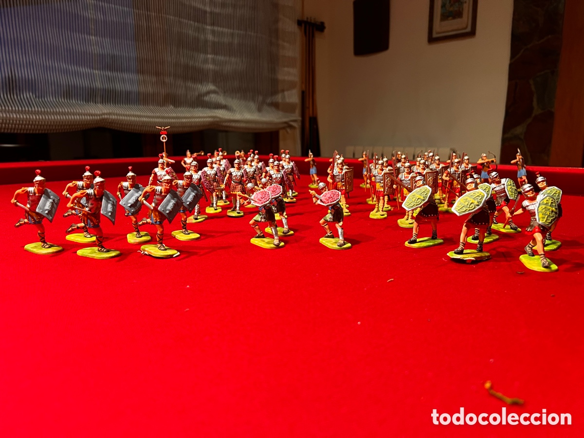Juguetes antiguos: Legiones romanas. Preiser - Foto 17