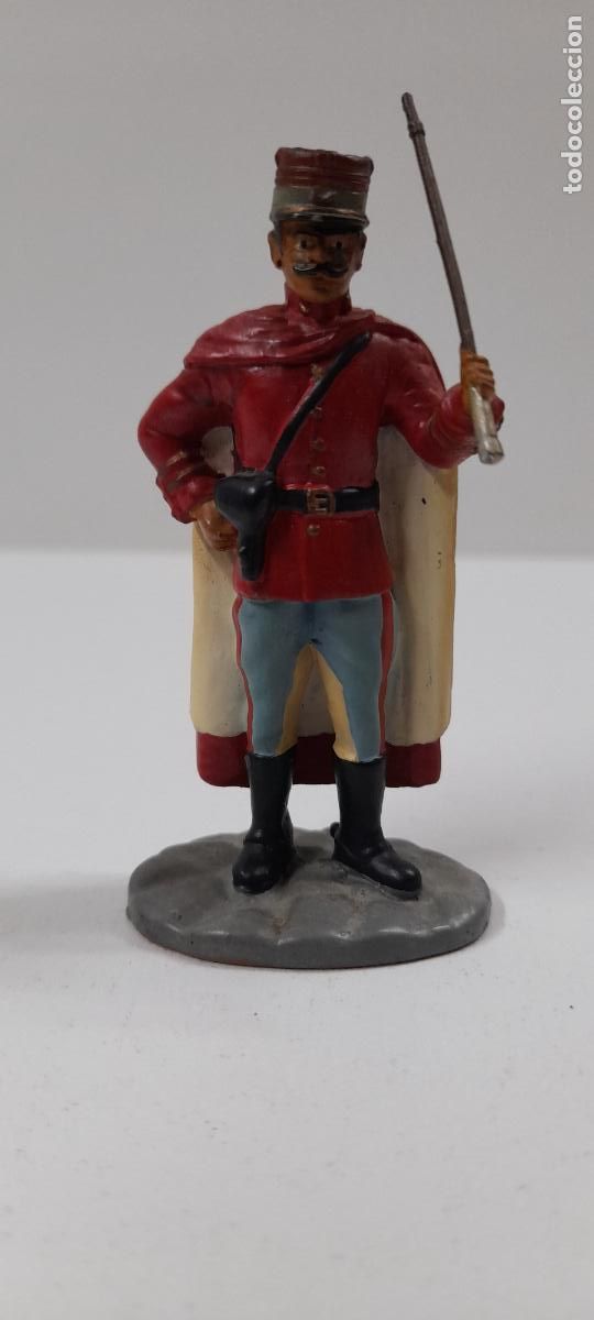 Juguetes antiguos: OFICIAL SPAHI DE LA PRIMERA GUERRA MUNDIAL . AÑO 1914 . REALIZADO EN METAL . MUCHO DETALLE