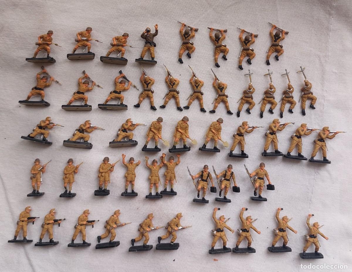 Juguetes antiguos: Soldaditos de pl&aacute;stico - Foto 2