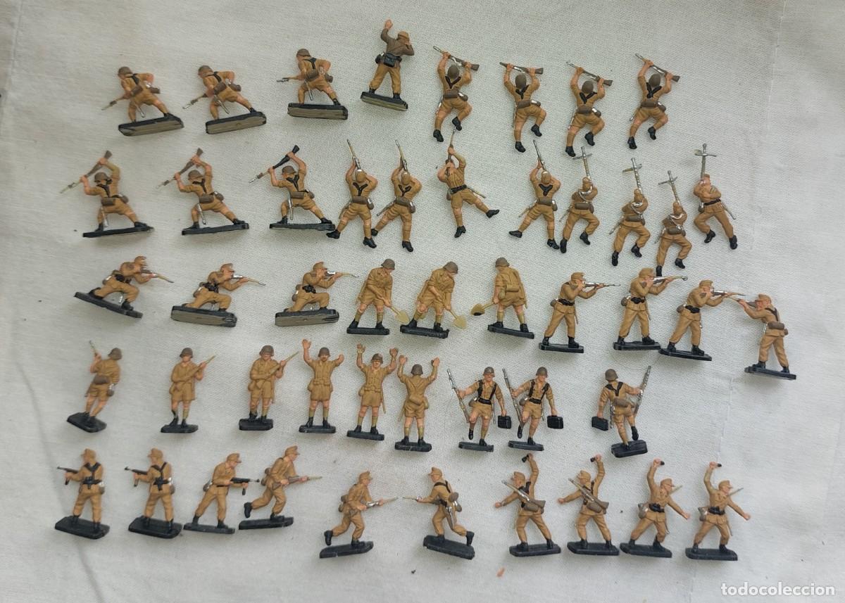 Juguetes antiguos: Soldaditos de pl&aacute;stico - Foto 3