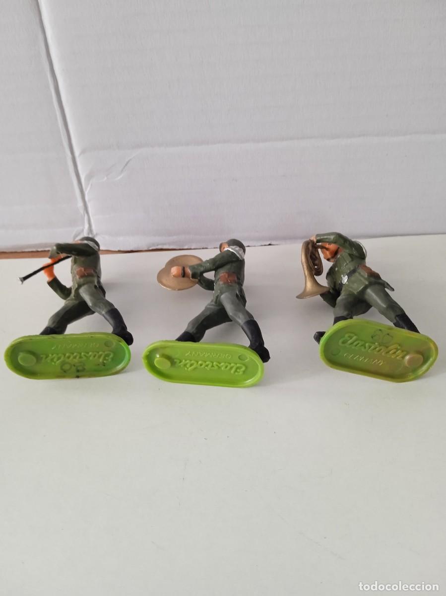 Juguetes antiguos: lote de figuras elastolin - Foto 2