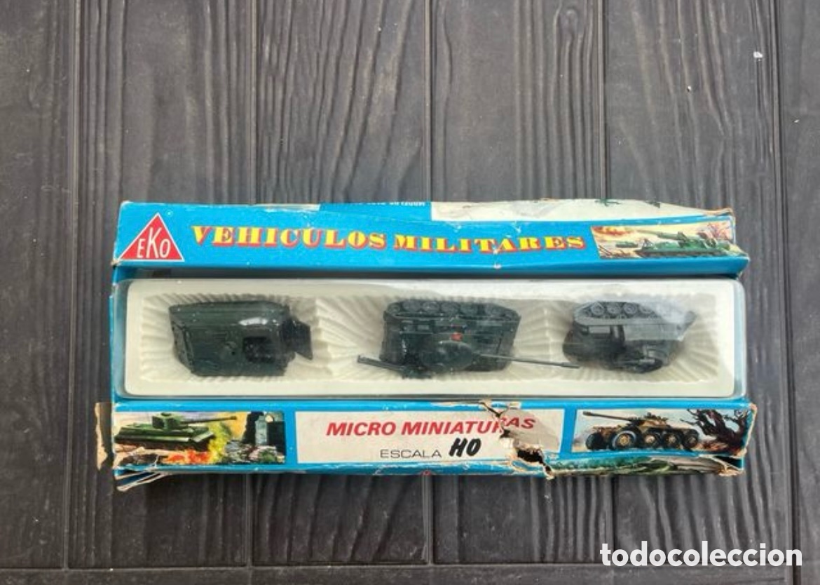 Juguetes Antiguos: TANQUES EKO ORIGINALES DE EPOCA VEHICULOS MILITARES