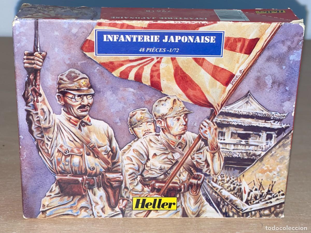 Juguetes Antiguos: Heller WWII Japan Infantry Ref. 79618 caja soldados escala 1/72 Infanterie Japonaise Infanter&iacute;a 2&ordf;GM